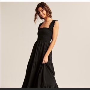 Smocked Bodice Maxi Dress